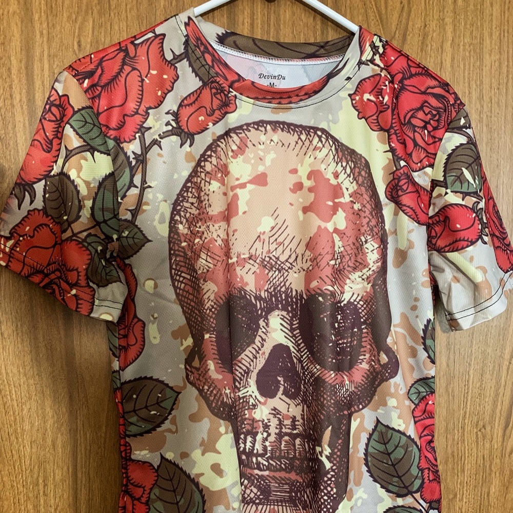 Skull and Roses Shirt
